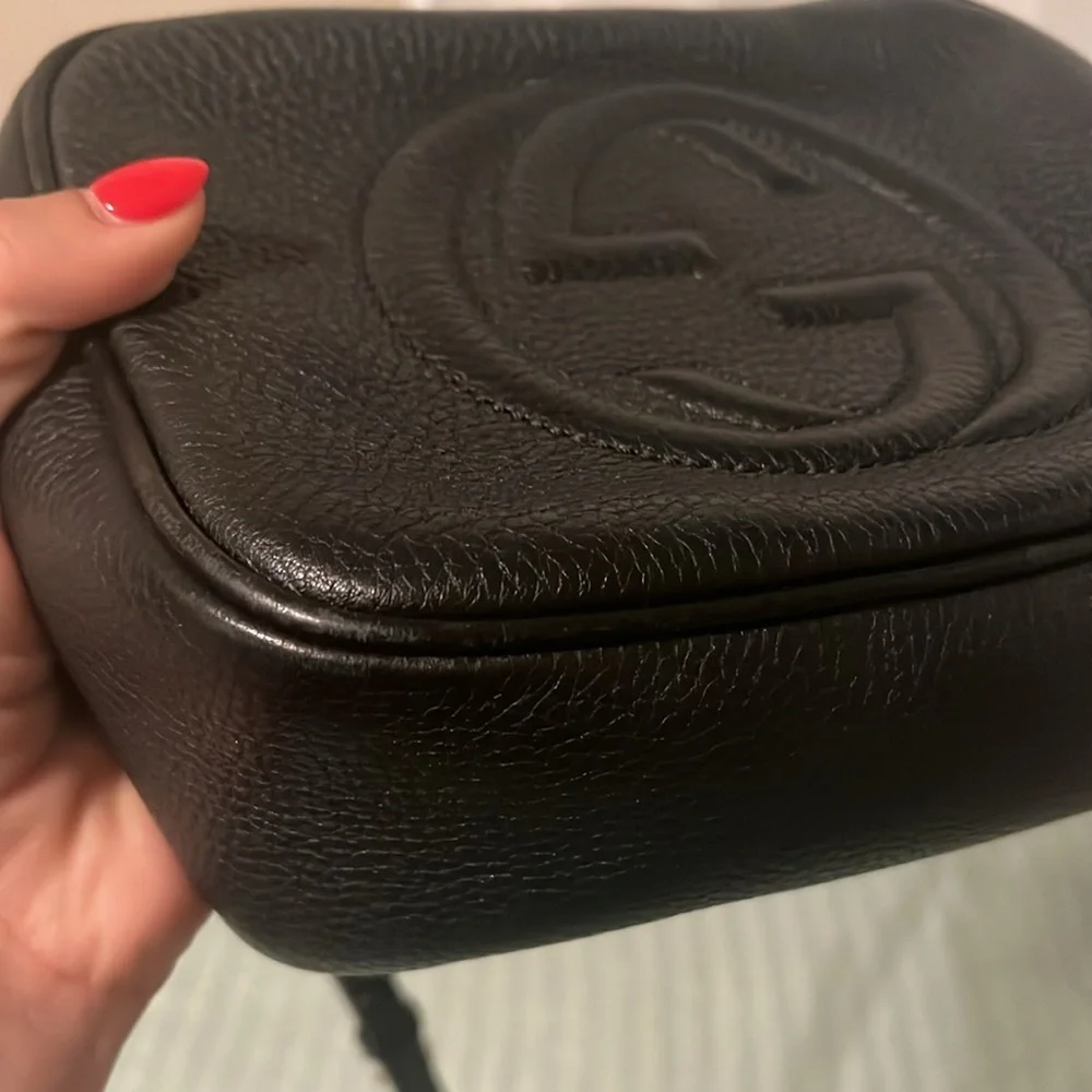 Gucci Black Leather Crossbody Bag - Picture 3 of 16
